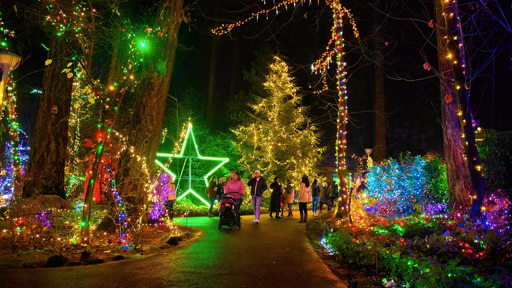 Festival of Lights – The National Sanctuary of Our Sorrowful Mother, Portland, Oregon
